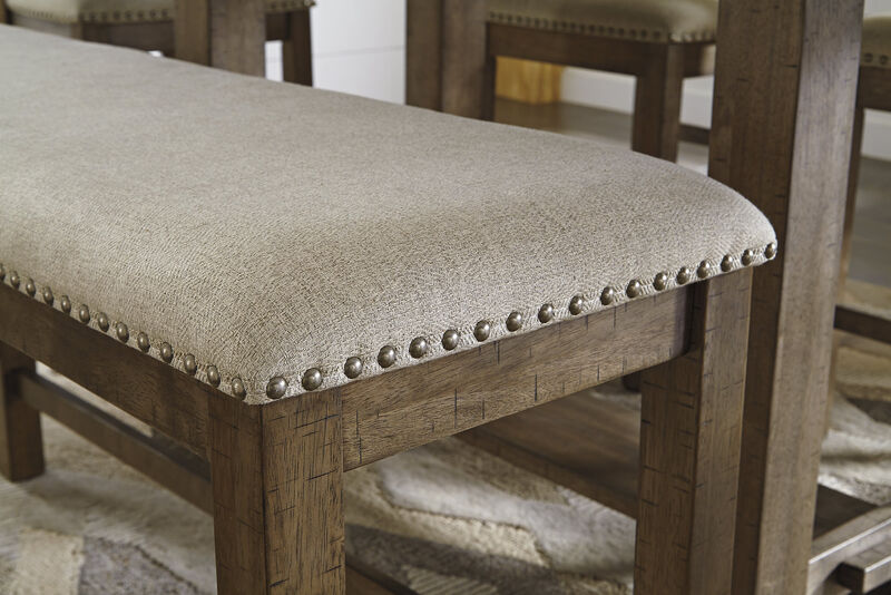 Moriville Counter Height Bench image number 2