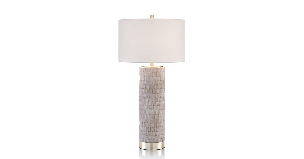 Cast Stone Table Lamp