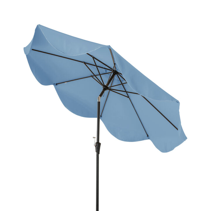 Patio Umbrella with Crank Handle and Push Button Tilt