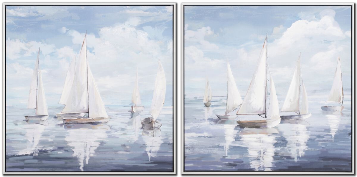 Sailboat Symphony (Set of 2)