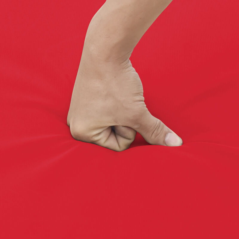 Outdoor 5-Piece Rattan Patio Set with 2 Ottomans and Glass Coffee Table