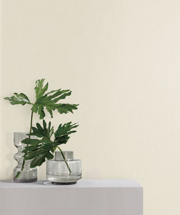 Give & Take Light Beige Wallpaper