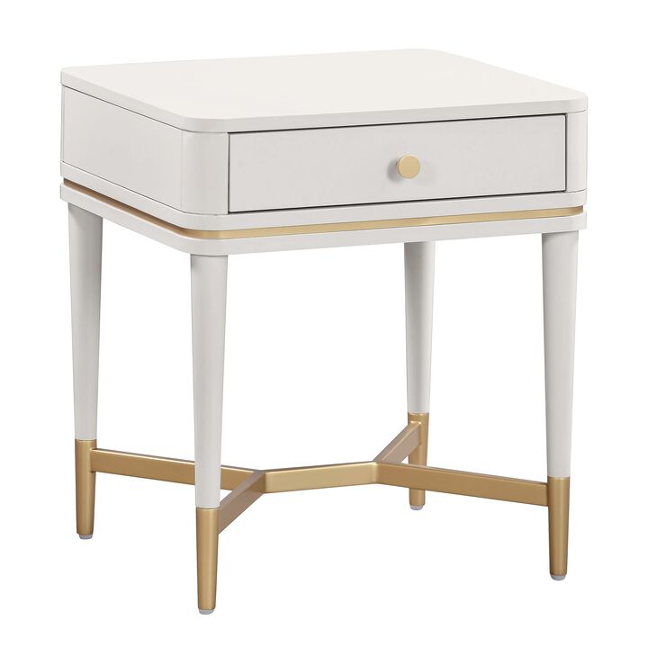 Casafoyer Julieta Cream Nightstand