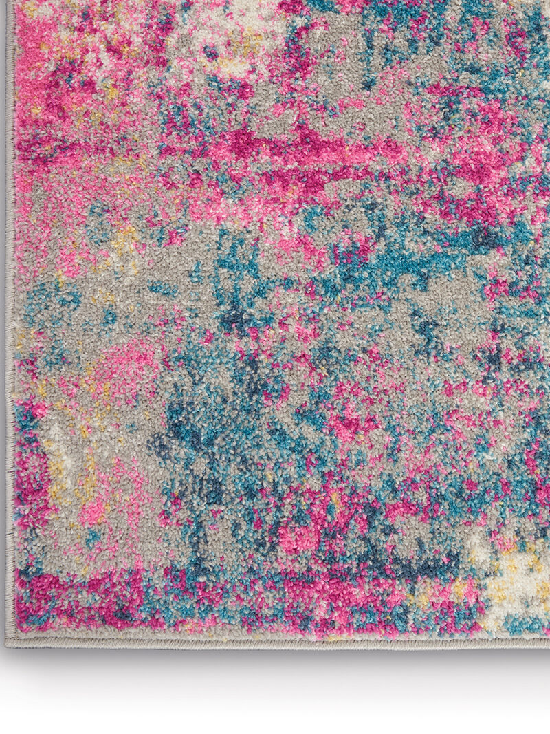 Passion PSN36 Ivory/Multicolor 5' x 8' Oval Rug