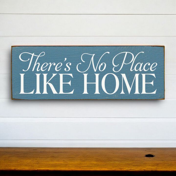There's No Place Like Home Decorative Home Wall Accent