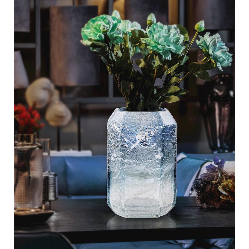 Howard Elliott Lonsdale Iridescent Tall Glass Vase image number 7