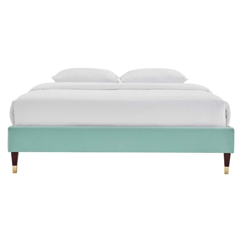 Modway - Harlow Full Performance Velvet Platform Bed Frame image number 4