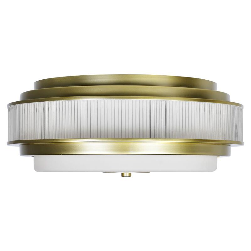 Valdivia 5 Light Satin Gold Flush Mount
