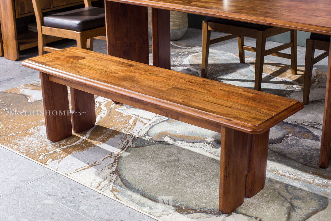 Transitional Dining Bench