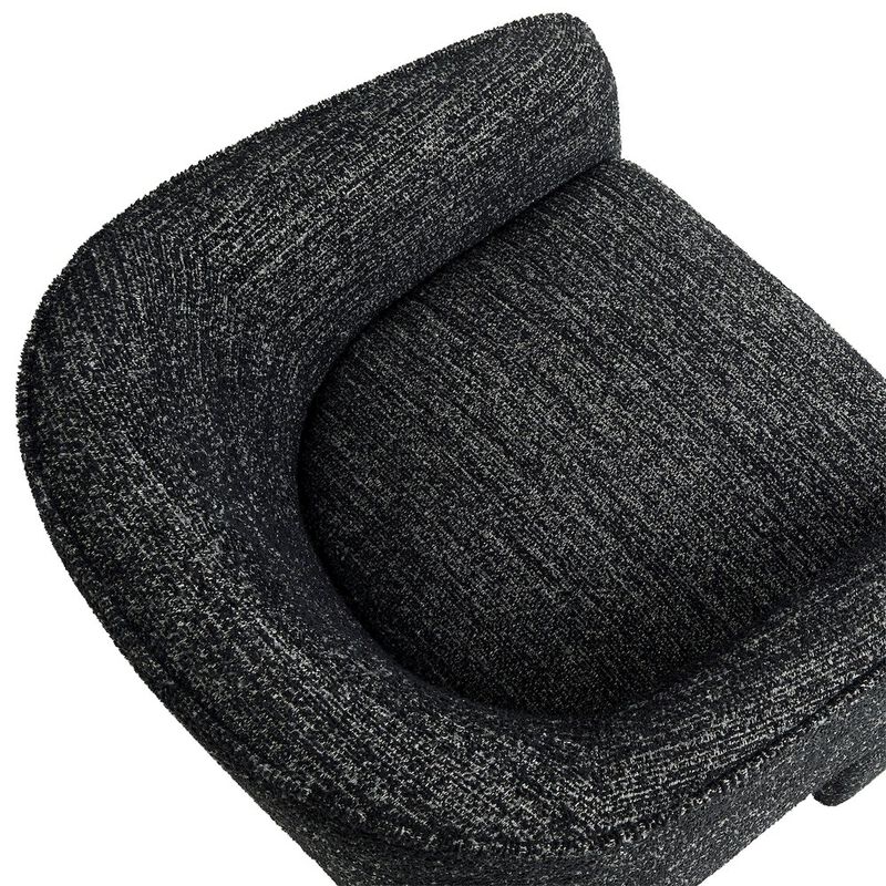 Greer Boucle Fabric Upholstered Accent Armchair image number 6