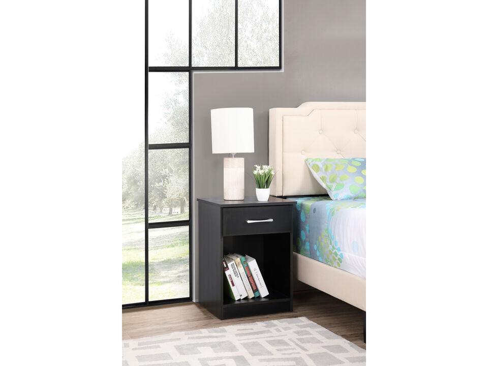 Lindsey 1-Drawer Nightstand (24 in. H x 16 in. W x 18 in. D)