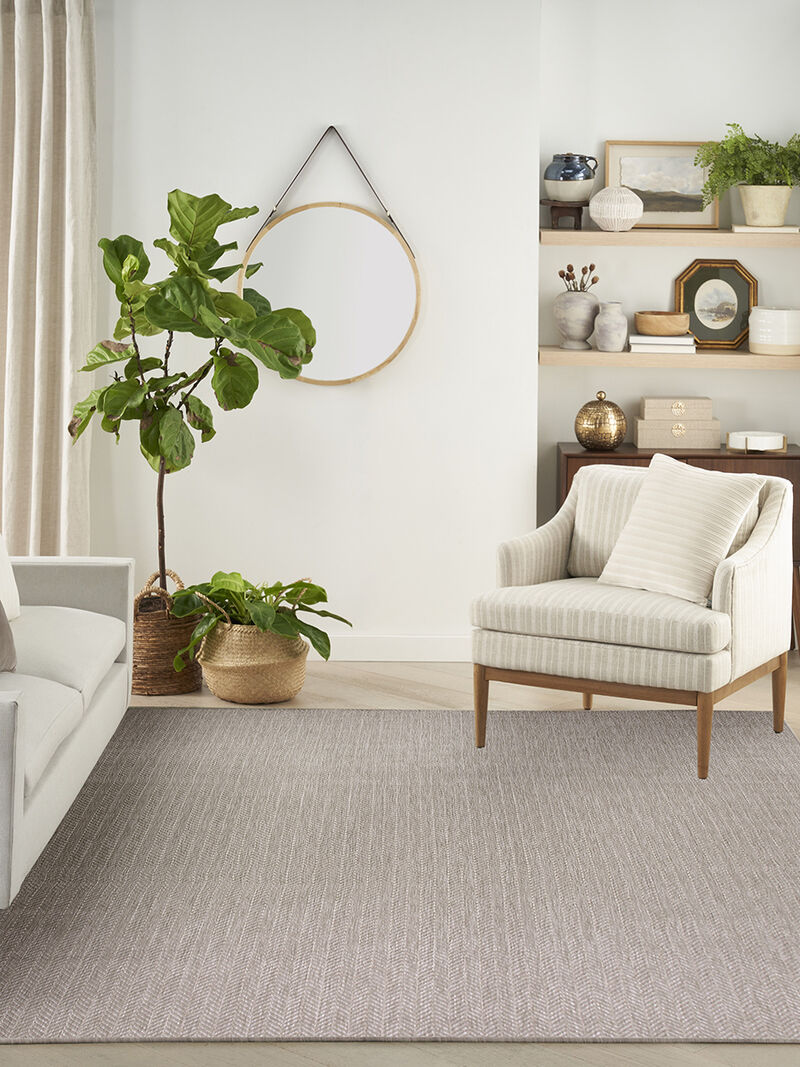 Horizon Indoor/Outdoor HOZ02 Gray 10' x 14' Rug