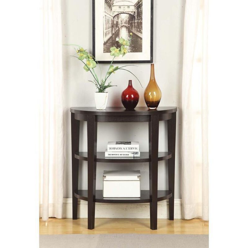 Convience Concept, Inc. Newport 3 Shelf Console
