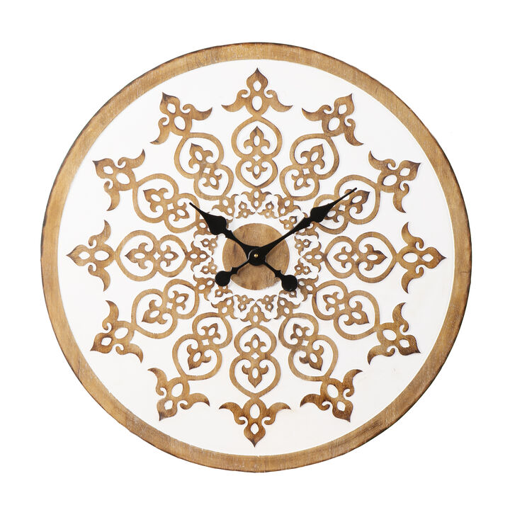 Moravelle Round Wall Clock