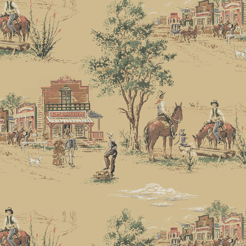 Best of the West Peel & Stick Wallpaper image number 0