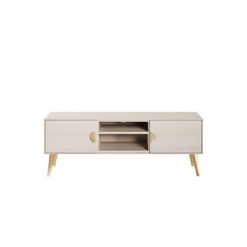 Haley TV Stand in White