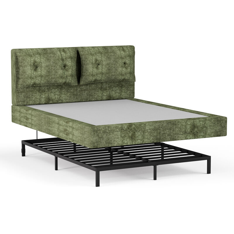 Zeck Upholstered Bed Frame image number 7