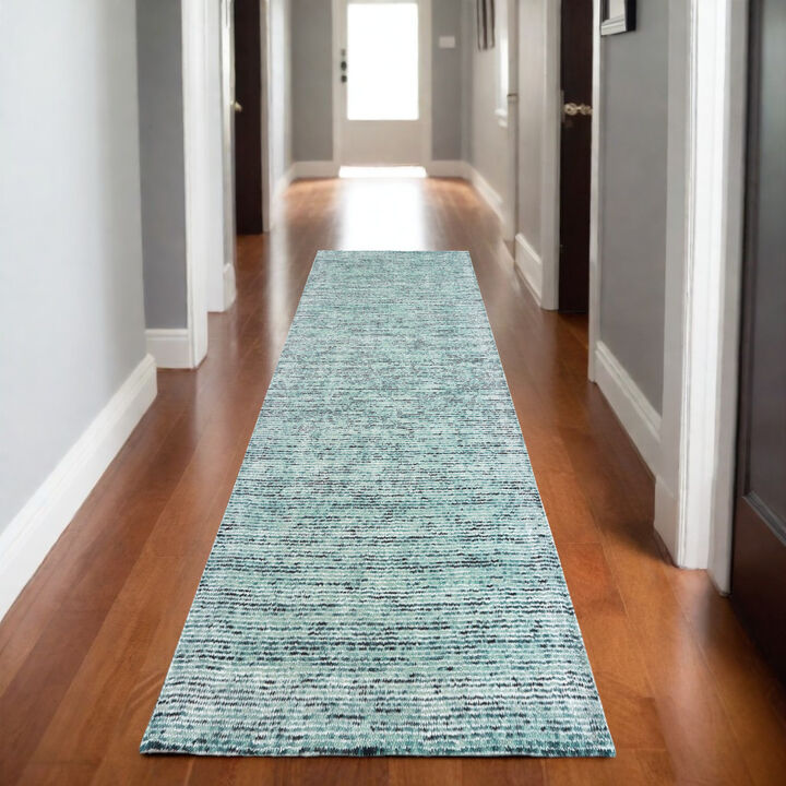 HomeRoots Hand Tufted Runner Rug