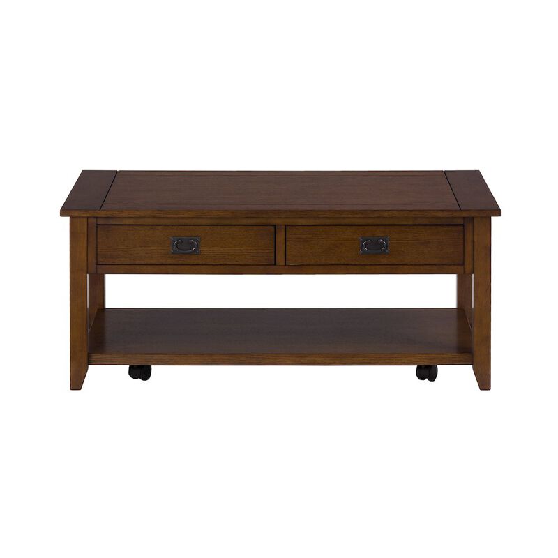 Jofran Mission 44 Oak Coffee Table