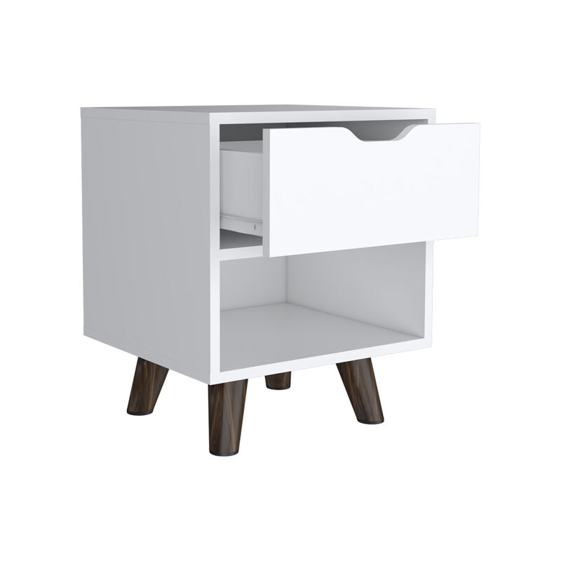 Streamdale Nightstand Carleen, Bedroom, White