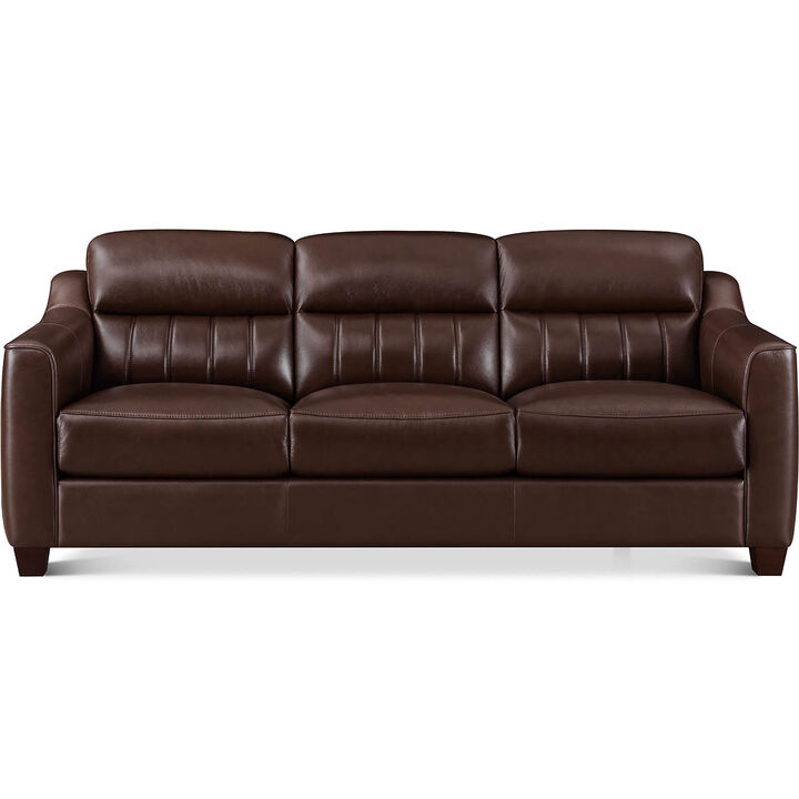 Uptown Top Grain Leather Sofa
