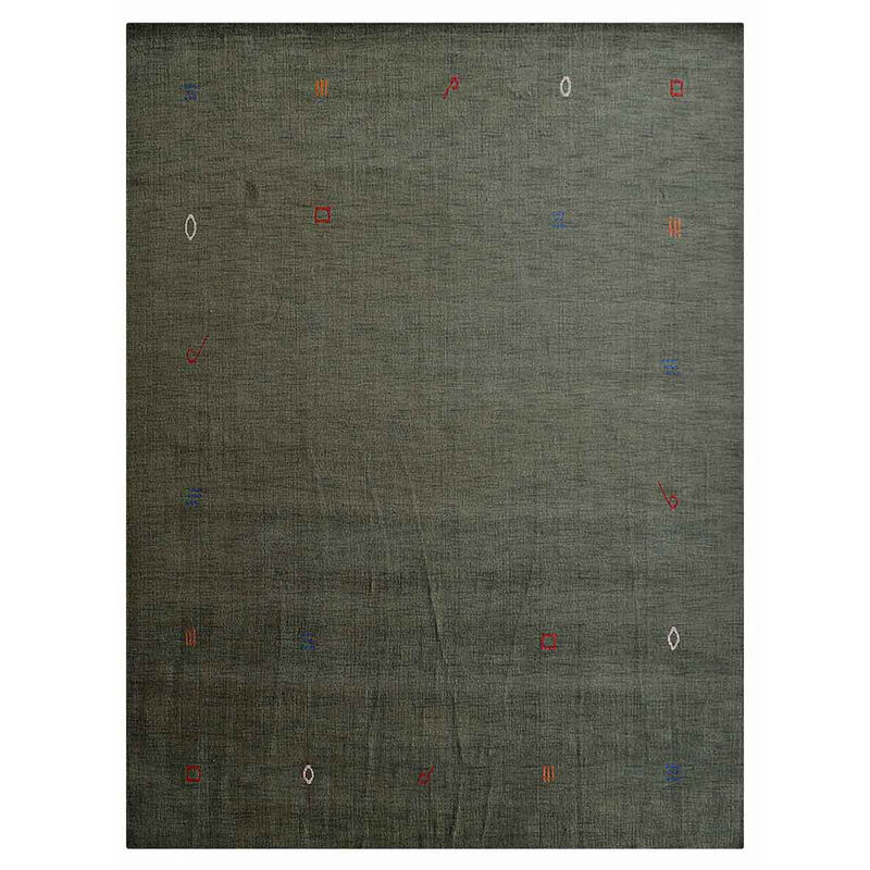 RUGSOTIC CARPETS HAND KNOTTED LOOM WOOL ECO-FRIENDLY AREA RUGS  - Rectangle, Contemporary Modern Design, High Pile Thick Handmade Anti Skid Rugs for Living Room (L00103) image number 0