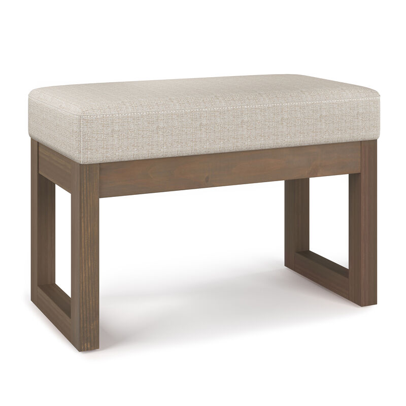 Milltown 26 in Wide Rectangle Footstool Small Ottoman Bench image number 0