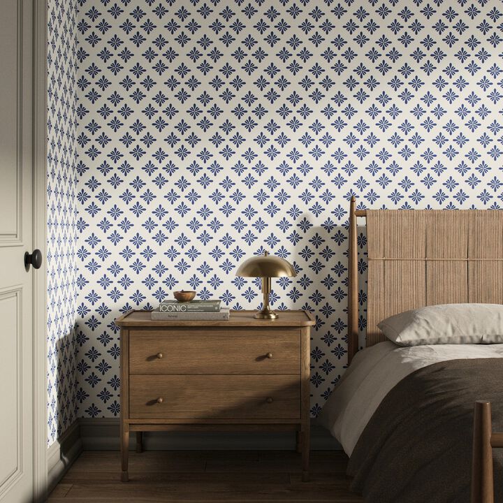 Conspectus Wallpaper by Getty Images - Conspectus Navy II