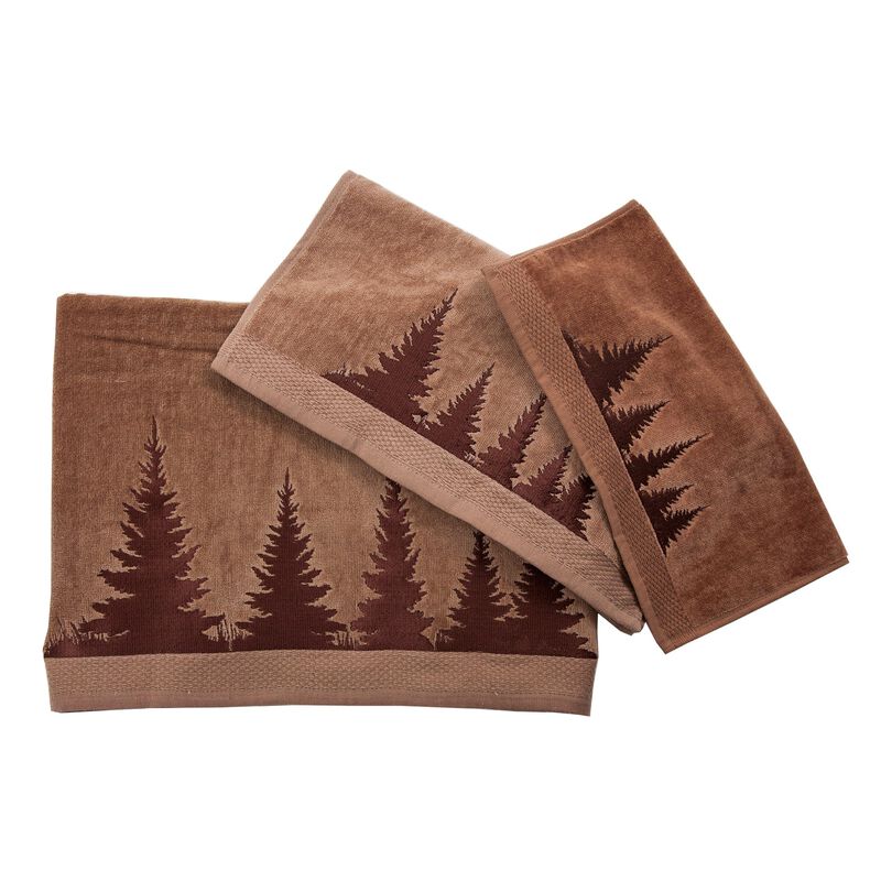 Clearwater Pines Mocha Towel Set image number 0