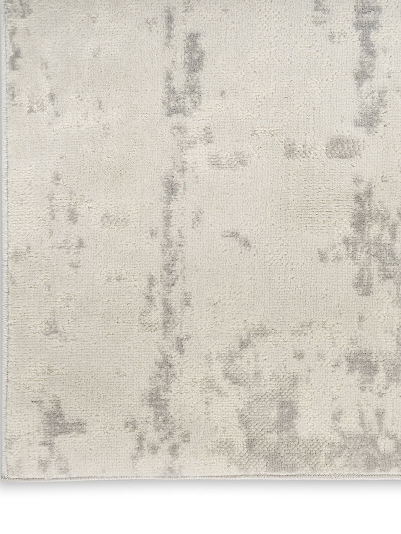 Quarry QUA01 Cream/Gray 2'2" x 7'6" Rug image number 2