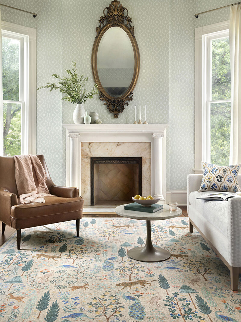 Menagerie MEN02 Cream 7'6" x 9'6" Rug