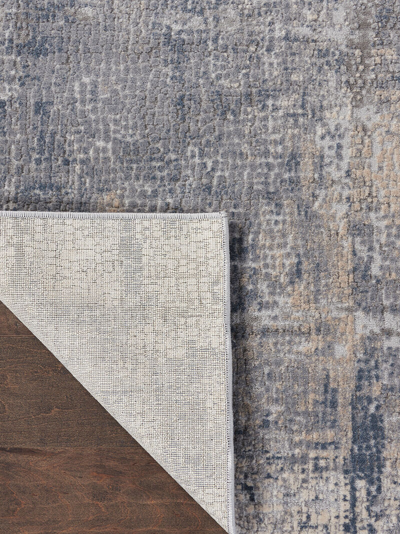 Rustic Textures RUS06 Gray/Beige 5'3" x 7'3" Rug image number 2