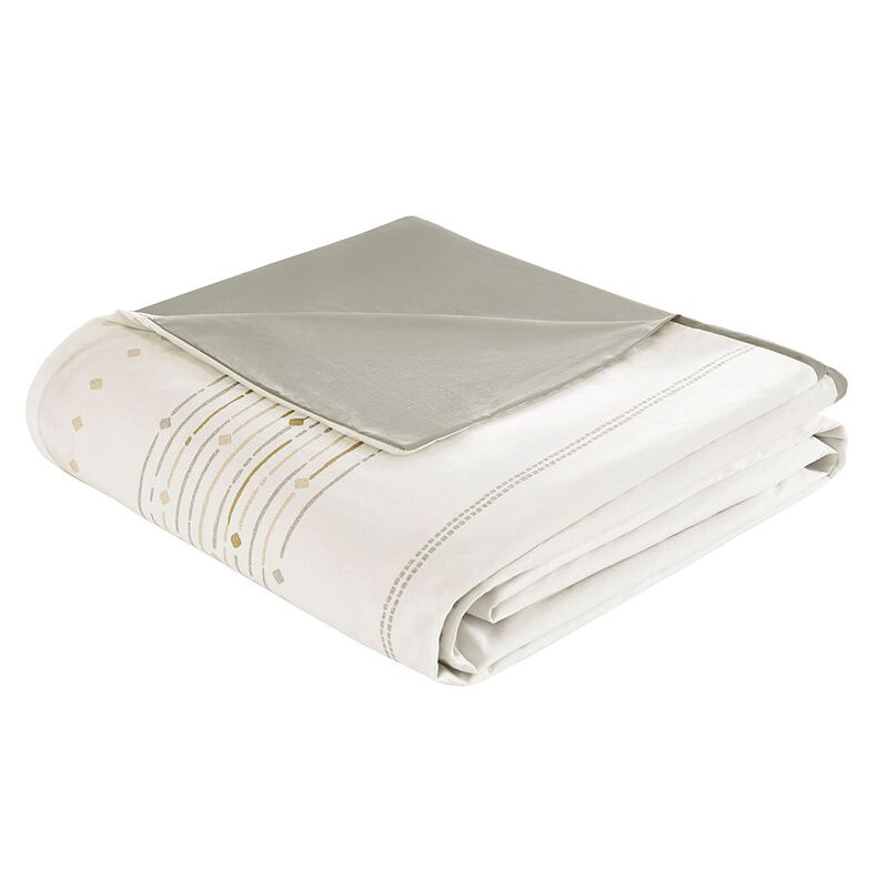 Gracie Mills Hogan Boho Chic Cotton Duvet Cover Set with Tassels