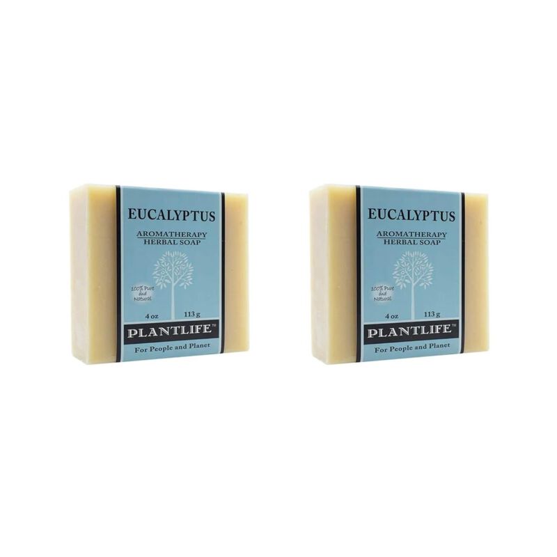 Plantlife Bar Soap - Eucalyptus 2 Pack image number 2