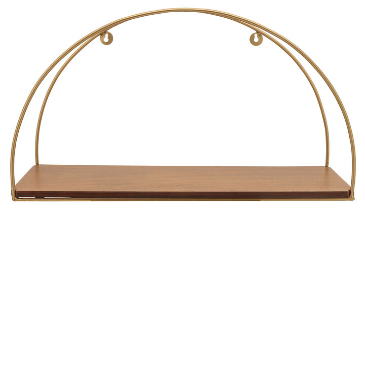 Metal/Wood Wall Shelves