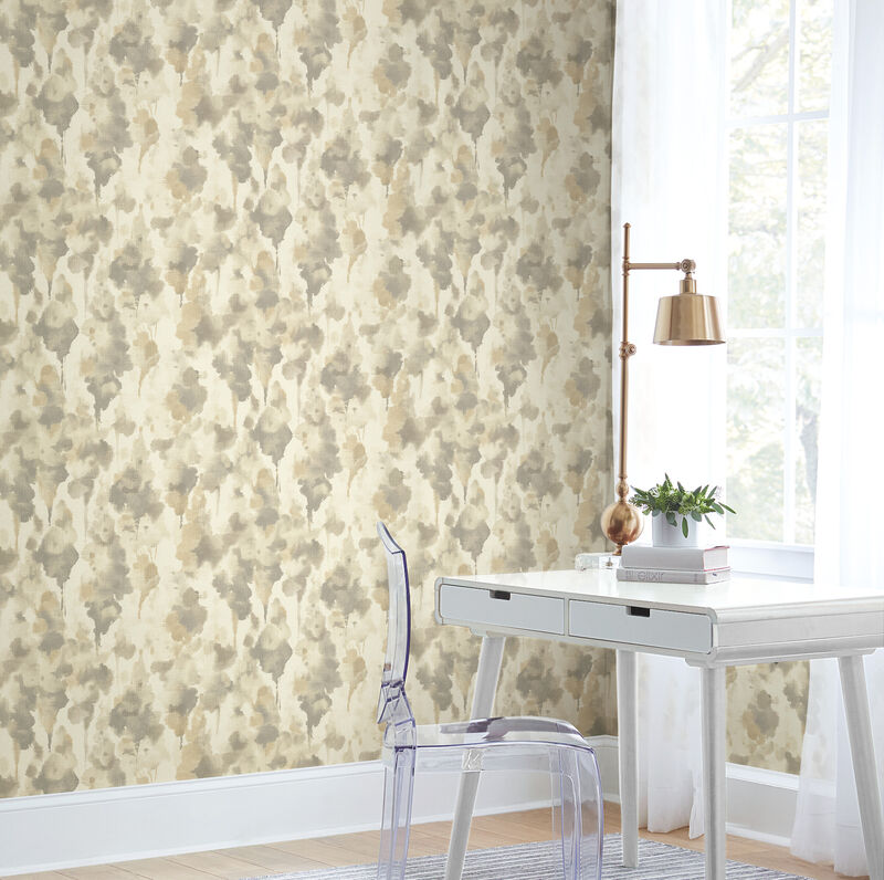 Mirage Dark Taupe & Gold Wallpaper image number 3