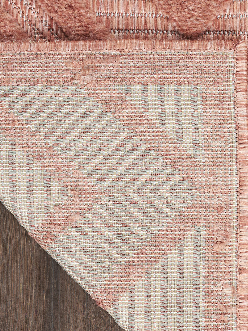 Versatile NRV01 Coral/Orange 2' x 4' Rug image number 1