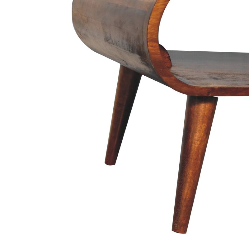 Artisan Furniture Open Chestnut  Solid Wood Coffee Table