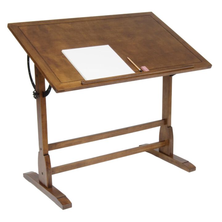 SD Studio Designs Vintage Drafting Table 42 - Brown