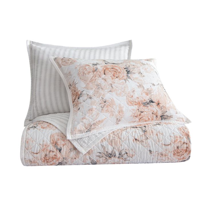 Colette King Reversible Quilt Set