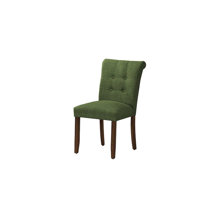 Dining Chair, 38" Height, Set Of 2, Upholstered, Modern