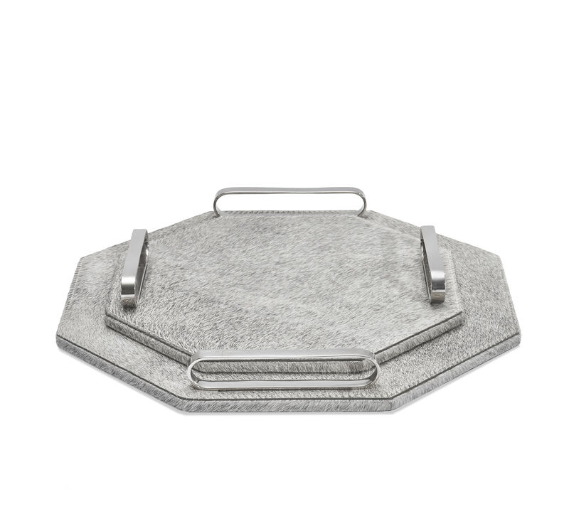 Audrina Octagonal Trays - Hide