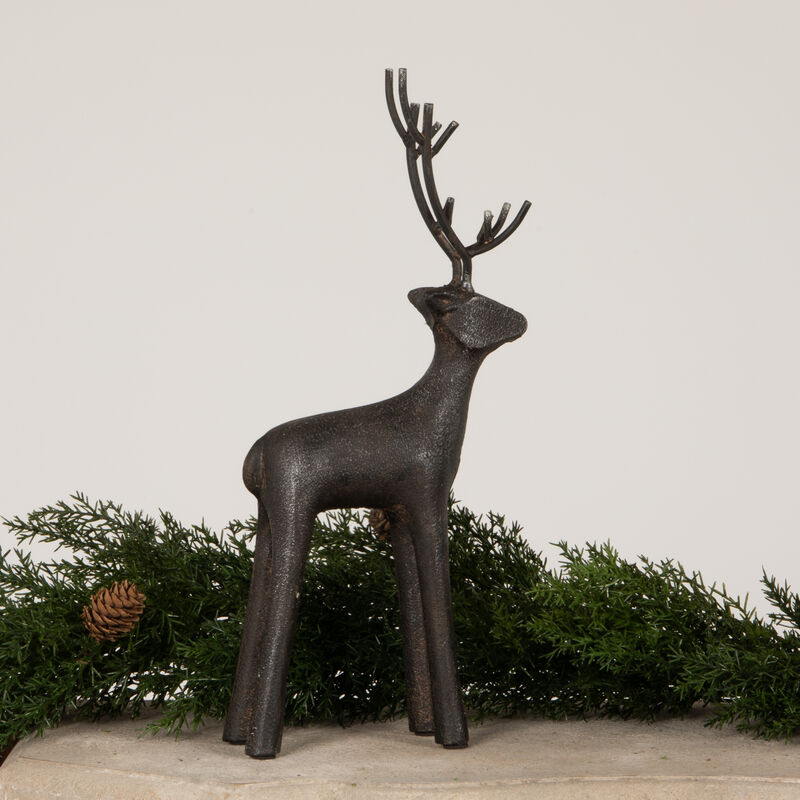 Cast Iron Standing Deer image number 1
