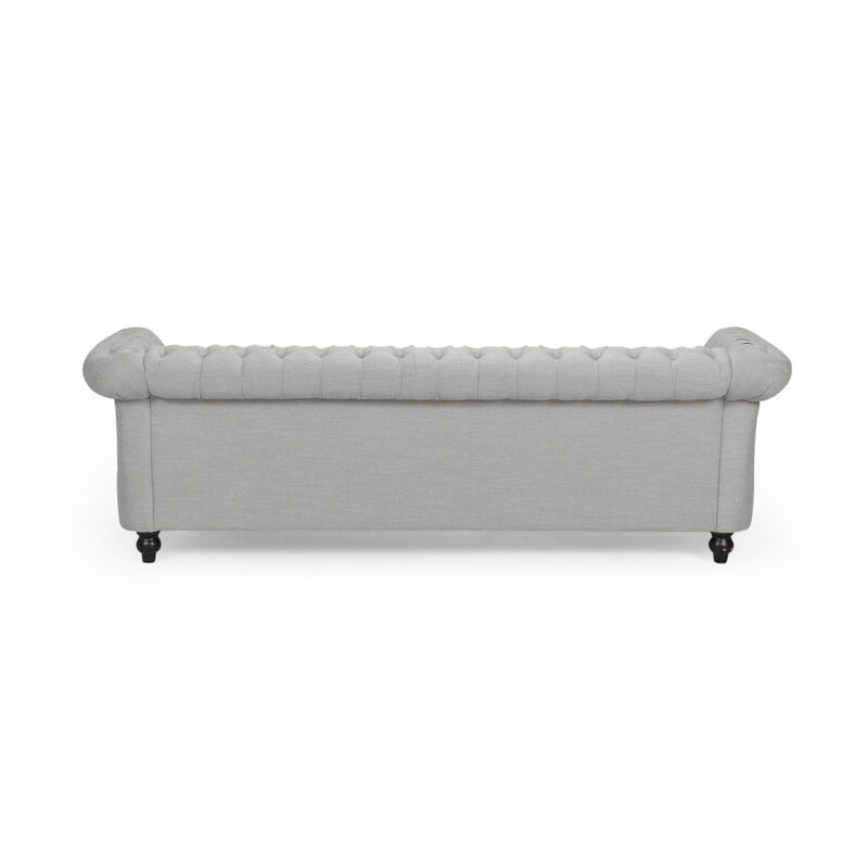 Christopher Knight Home Parksley Contemporary Tufted Chesterfield 3 Seater Sofa