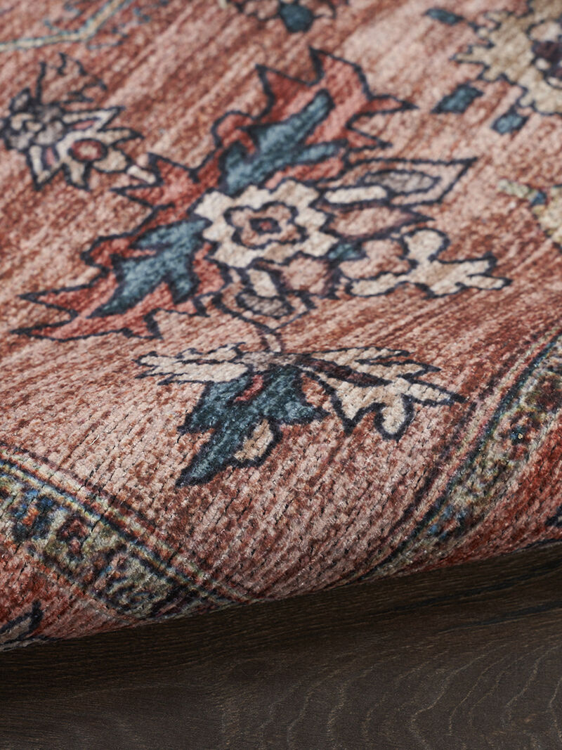 Grand Washables GRW03 Rust/Multicolor 9'2" x 12' Rug