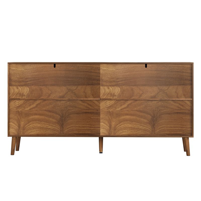 Jabwok Mid‑Century Sideboard Buffet Cabinet image number 8