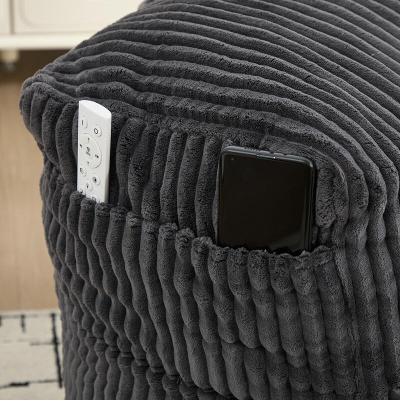 Bugwon Bean Bag Accent Chair image number 5