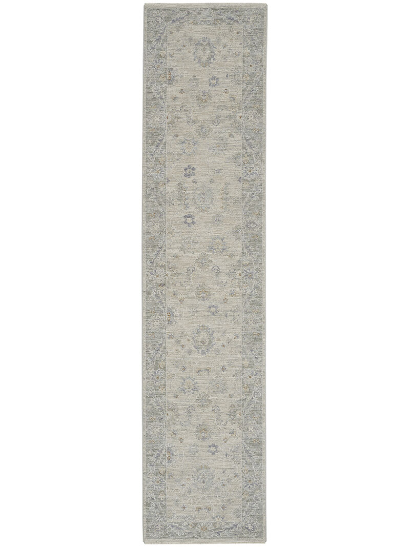 Infinite IFT03 Light Gray 2'3" x 10'2" Rug