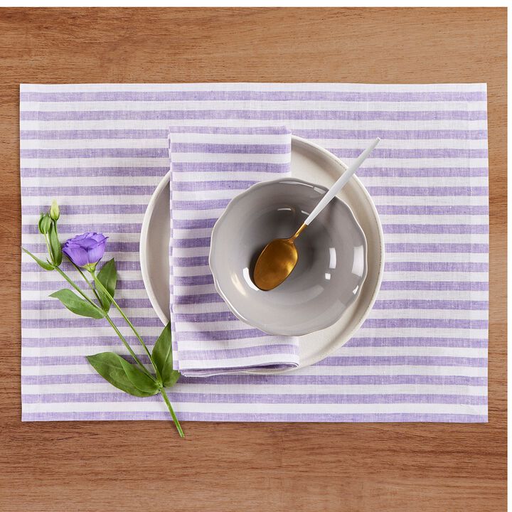 Linen Placemats - Amalfi Stripe