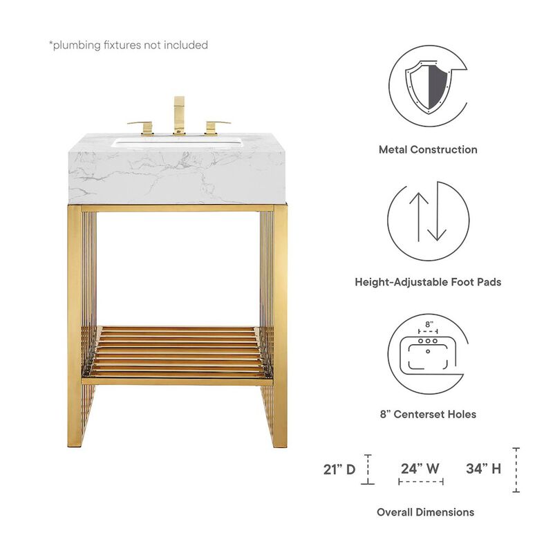 Gridiron 24" Bathroom Vanity image number 1